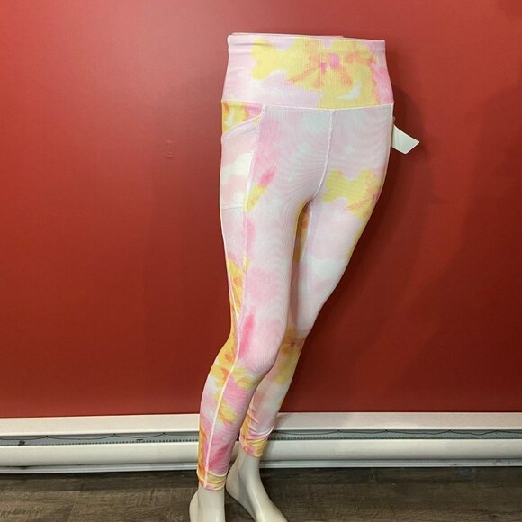 Gottex Women's Rachel Pink Aurora Rib Leggings - NWT - Picture 2 of 6